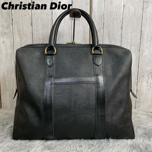 Christian Dior(クリスチャンディオール)の●ヴィンテージ●Dior ディオール　ボストンバッグ　トロッター柄　男女兼用 メンズのバッグ(ボストンバッグ)の商品写真