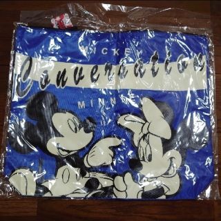 ディズニー(Disney)の非売品★大容量★ディズニー★ミッキー&ミニー　ビッグ　トートバッグ(その他)