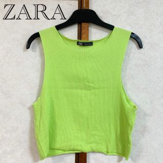 ザラ(ZARA)のZARA クロップドトップス(キャミソール)