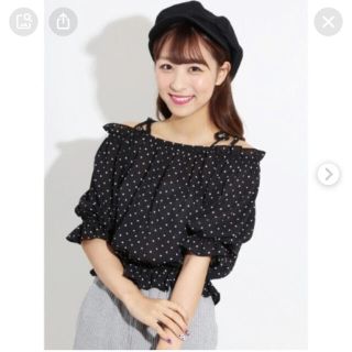 ウィゴー(WEGO)の【セット購入割引】WEGO/2WAYオフショルブラウス 量産型コーデ(シャツ/ブラウス(半袖/袖なし))