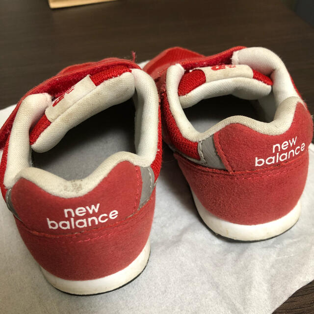 New Balance(ニューバランス)のニューバランス996 13.5cm レッド　人気型番 キッズ/ベビー/マタニティのベビー靴/シューズ(~14cm)(スニーカー)の商品写真