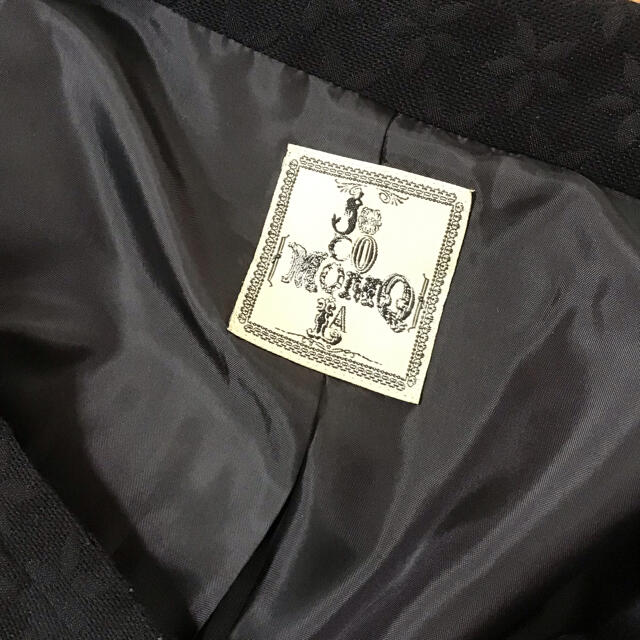 Jocomomola   シルエットのきれいなスーツ　ブラック 3