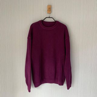 コモリ(COMOLI)のCrepuscule 鹿の子Long Sleeve Tee(ニット/セーター)