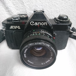 キヤノン(Canon)のCanon AV-1  ブラック(フィルムカメラ)