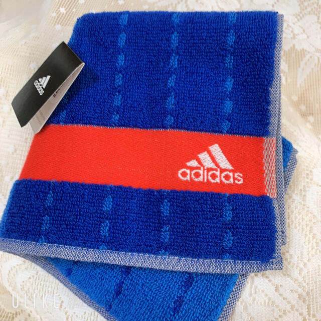 adidas(アディダス)の新品未使用　アディダス adidas タオルハンカチ メンズのファッション小物(ハンカチ/ポケットチーフ)の商品写真