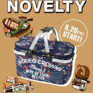 ロデオクラウンズワイドボウル(RODEO CROWNS WIDE BOWL)のRODEOノベルティ(トートバッグ)