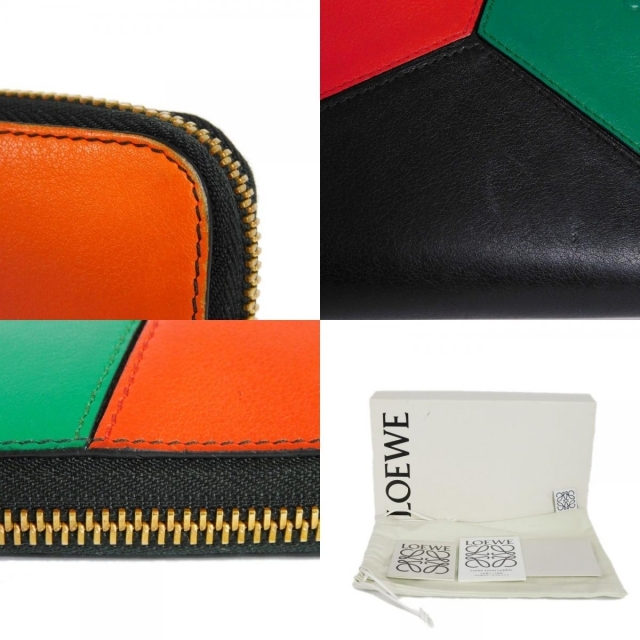 LOEWE(ロエベ)のロエベ パズル ジップアラウンドウォレット マルチカラー アナグラム レディースのファッション小物(財布)の商品写真