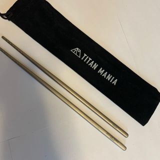 TITAN MANIA(チタンマニア) アウトドア箸(食器)