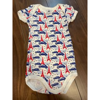 プチバトー(PETIT BATEAU)のPETIT BATEAU ロンパース　12m/74cm(ロンパース)