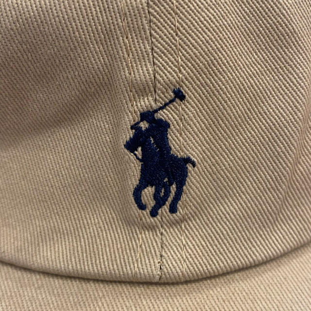 POLO RALPH LAUREN(ポロラルフローレン)のPOLO RALPH LAUREN ポロラルフローレン　キャップベージュ レディースの帽子(キャップ)の商品写真