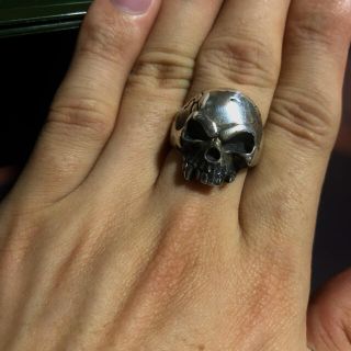 Chrome Hearts - スカルリング 17号の通販 by only one|クロム