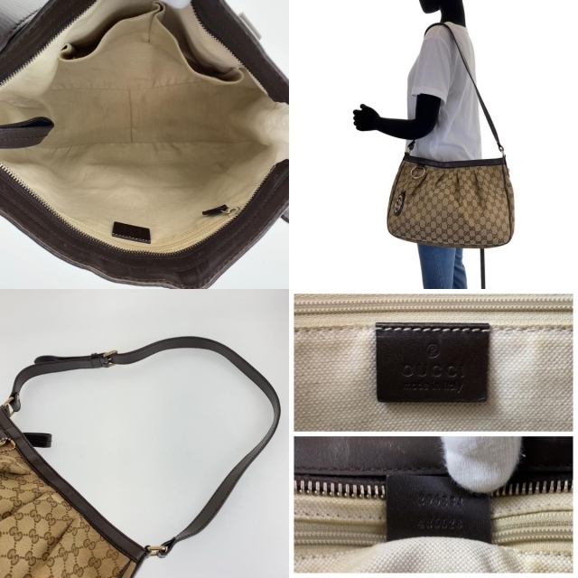 Gucci 斜め掛け ショルダーバッグ 104833の通販 by BRAND SAMURAI|グッチならラクマ - グッチ GG柄 インターロッキングGG 超激安人気