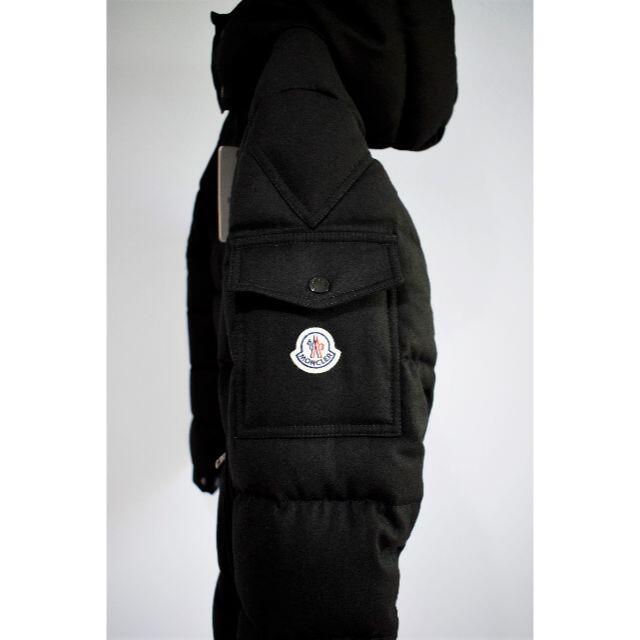 MONCLER(モンクレール)のMONCLER モンクレール モンジュネーブル ブラック サイズ3 新品未使用 メンズのジャケット/アウター(ダウンジャケット)の商品写真