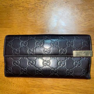 グッチ(Gucci)のGUCCIグツチ二つ折り長財布(財布)