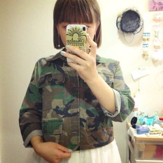 ミリタリー(迷彩)のライトジャケット(ミリタリージャケット)