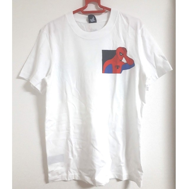 スパイダーマン 半袖Tシャツ 白 メンズ  未使用 非売品
