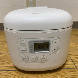 ムジルシリョウヒン(MUJI (無印良品))の送料込 無印良品 ジャー炊飯器 3合炊き MJ-RC3A(炊飯器)