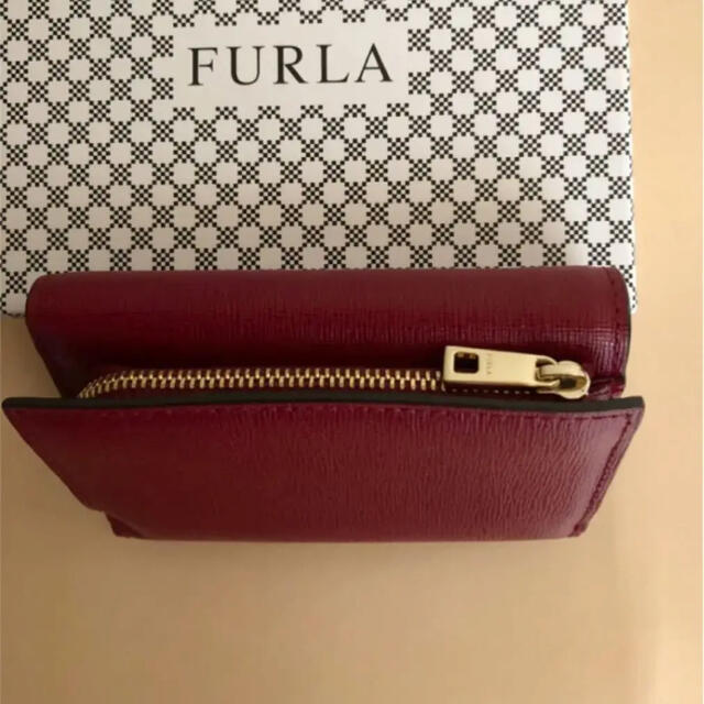 Furla(フルラ)のフルラ　折り財布　レッド　コインケース付き レディースのファッション小物(財布)の商品写真