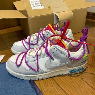 ナイキ(NIKE)のOFF-WHITE x NIKE DUNK LOW(スニーカー)