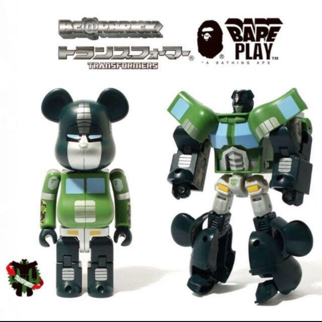 BAPE TRANSFORMERS BE@RBRICK 200% 2個