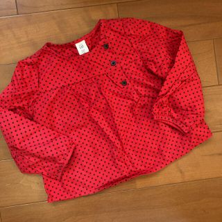 ベビーギャップ(babyGAP)のベビーギャップ　星柄 長袖 トップス 90-100 ３歳(Tシャツ/カットソー)