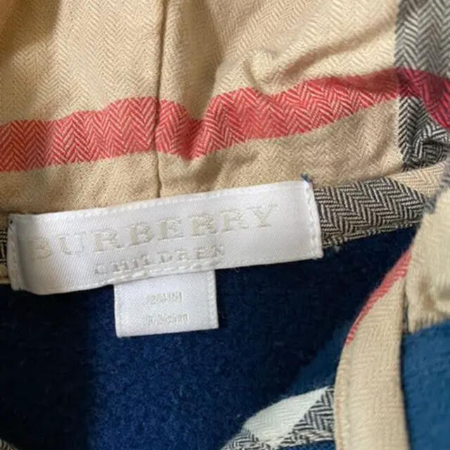 BURBERRY(バーバリー)のバーバリーパーカー　90 キッズ/ベビー/マタニティのキッズ服男の子用(90cm~)(ジャケット/上着)の商品写真