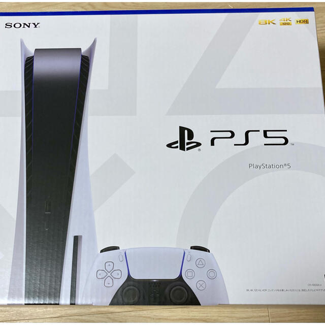 新品☆PlayStation 5 本体 ディスクドライブ搭載ゲームソフト/ゲーム機本体