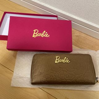 バービー(Barbie)のBarbie バービー　長財布　ブラウン(財布)