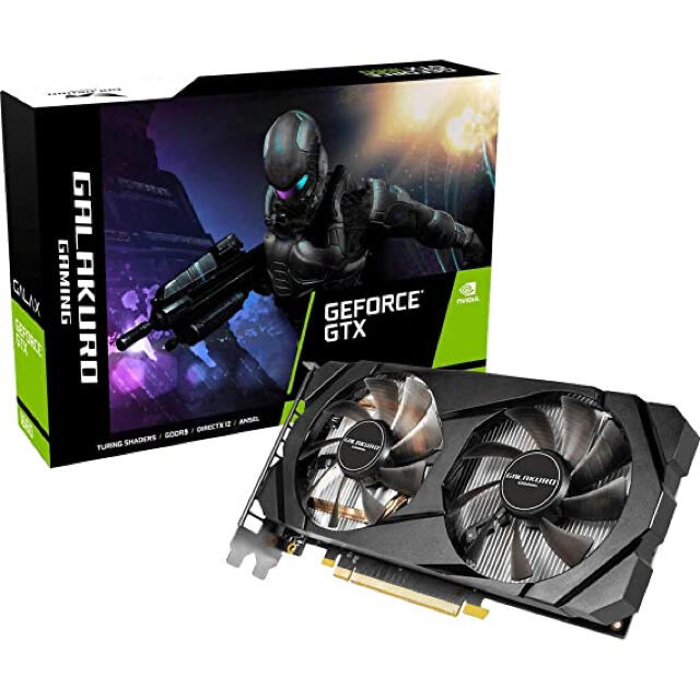 玄人志向 GeForce GTX 1660 搭載 グラボ　4台セット