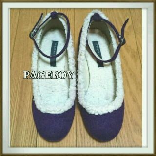 ページボーイ(PAGEBOY)の♡もこもこパンプス♡(ハイヒール/パンプス)