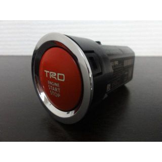 新車外し☆TRD 8ピン エンジンプッシュスタートスイッチ