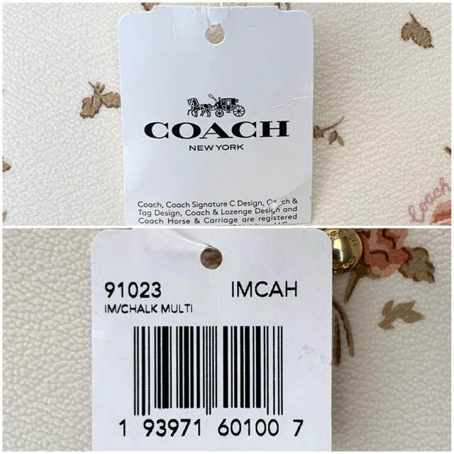 COACH(コーチ)の【新品】コーチ COACH トートバッグ ローズ ブーケ レディース レディースのバッグ(トートバッグ)の商品写真