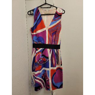 エミリオプッチ(EMILIO PUCCI)のエミリオプッチ ノースリーブ 膝丈ワンピース(ひざ丈ワンピース)