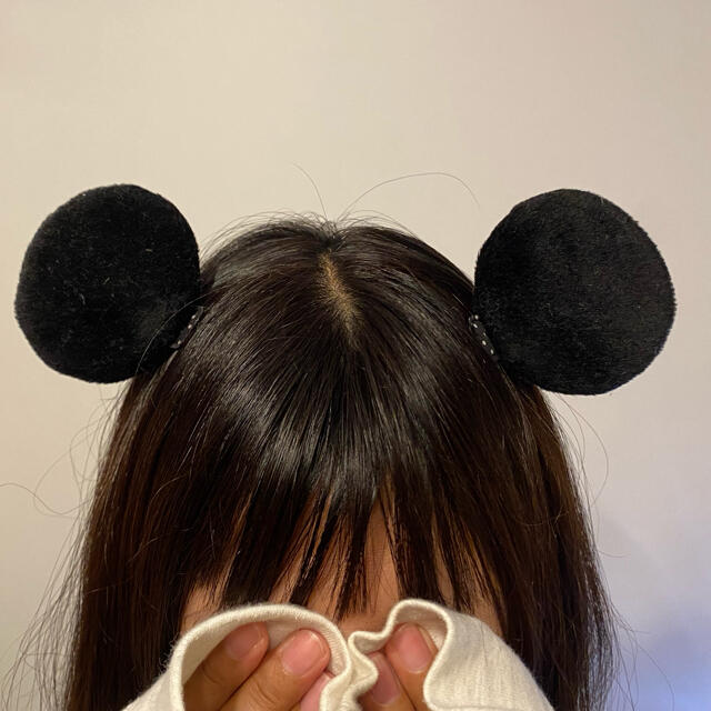 Disney(ディズニー)のディズニー　ミッキー　ミニー　バンビ　耳　ヘアピン レディースのヘアアクセサリー(ヘアピン)の商品写真