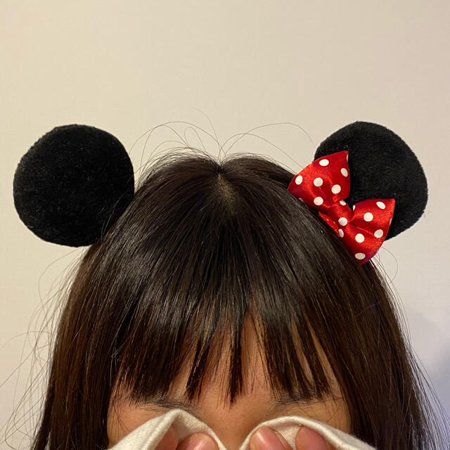 Disney(ディズニー)のディズニー　ミッキー　ミニー　バンビ　耳　ヘアピン レディースのヘアアクセサリー(ヘアピン)の商品写真