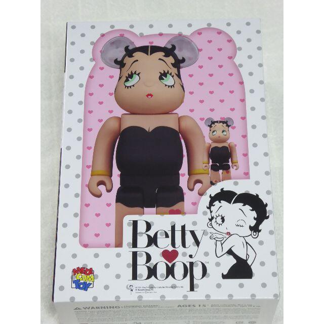 BE@RBRICK Betty Boop BLACK Ver 100％ 400％