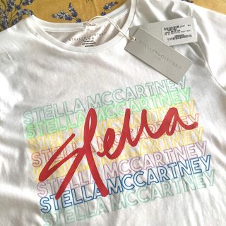 新品タグ付!ステラ マッカートニー イタリア製アイコンロゴTシャツ S~M相当