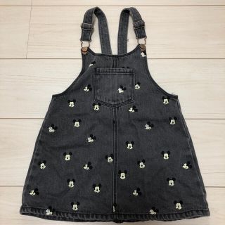 ザラ(ZARA)のZARA ベビー　ミッキー　ジャンスカ　3-4YEARS 104cm(スカート)