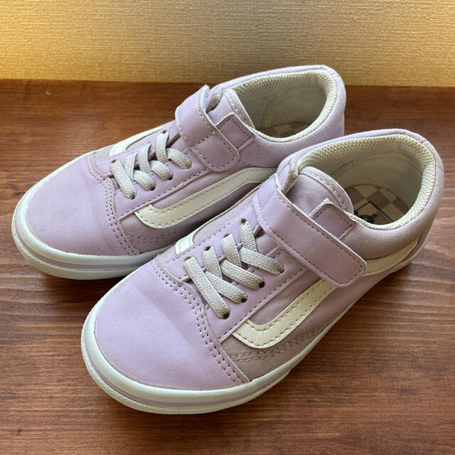 VANS オールドスクール　バイオレット　20cm キッズ/ベビー/マタニティのキッズ靴/シューズ(15cm~)(スニーカー)の商品写真