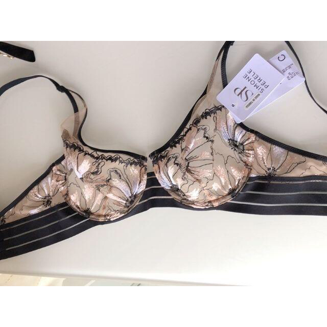 ３点　70C☆シモーヌ ペレールSIMONE PERELE　フランス海外高級ブラ