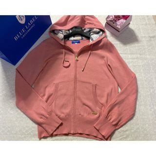 バーバリーブルーレーベル(BURBERRY BLUE LABEL)のブルーレーベルクレストブリッジ ♡パーカーバーバリー(パーカー)