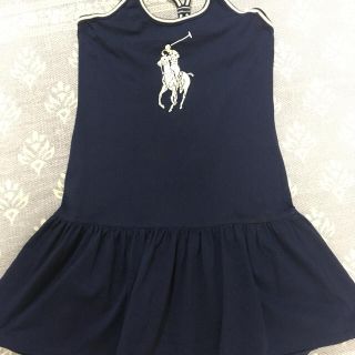 ポロラルフローレン(POLO RALPH LAUREN)のラルフローレン  キッズ160 ネイビーワンピース(ワンピース)