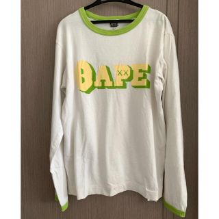 アベイシングエイプ(A BATHING APE)のアベイシングエイプ　長袖Tシャツ　Sサイズ  (Tシャツ/カットソー(七分/長袖))