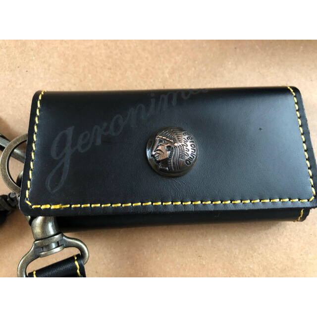 新品 本革ジェロニモ キーケース レザー革インディアンウエスタンアメカジ日本製