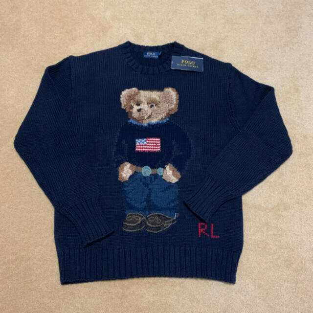 POLO RALPH LAUREN(ポロラルフローレン)のポロ　ベアセーター　ラルフローレン　polo ロンハーマン　ZARA  レディースのトップス(ニット/セーター)の商品写真