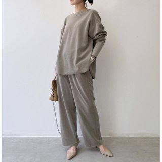 アパルトモンドゥーズィエムクラス(L'Appartement DEUXIEME CLASSE)のAMERICANA アメリカーナ　Pile Back Henry Tops(カットソー(長袖/七分))