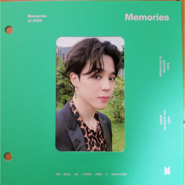 BTS ジミン トレカ memories2017 DVD