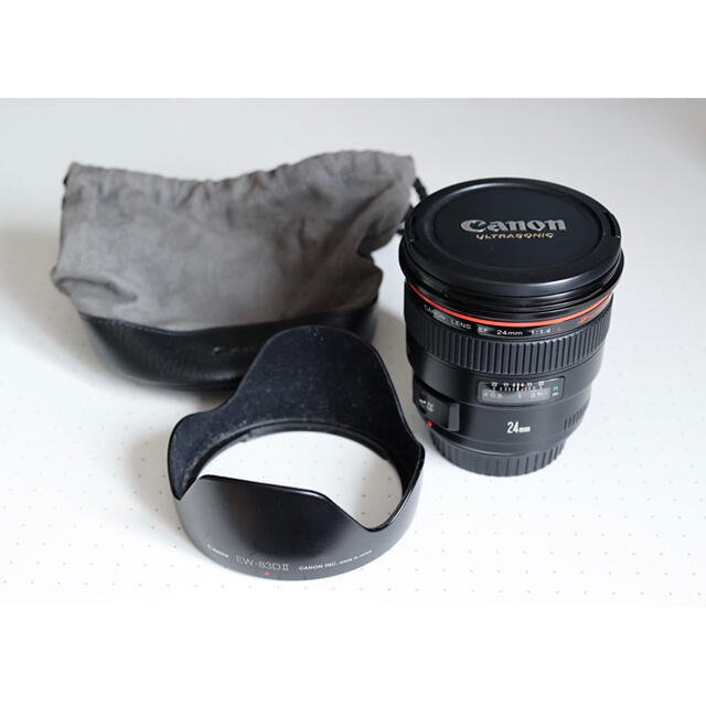 Canon(キヤノン)のワケあり　Canon EF24mm F1.4 L USM スマホ/家電/カメラのカメラ(レンズ(単焦点))の商品写真