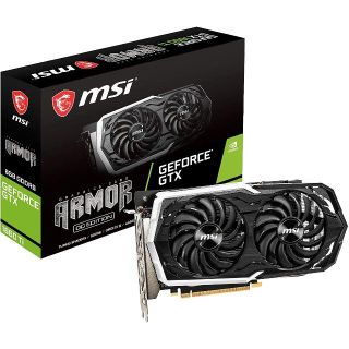 【新品】MSI GeForce GTX 1660 Ti ARMOR 6G OC(PCパーツ)