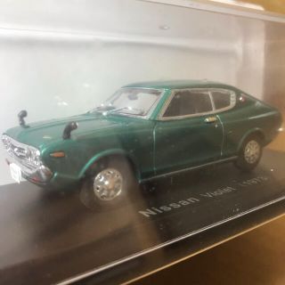 ニッサン(日産)の国産名車コレクション1/43ニッサン バイオレット　ミニカー (ミニカー)